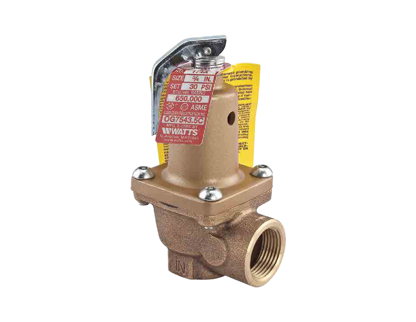 PRESSURE RELIEF VALVE 174A-01